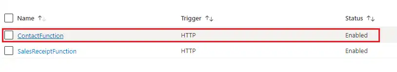 Get Azure function URL for QuickBooks API