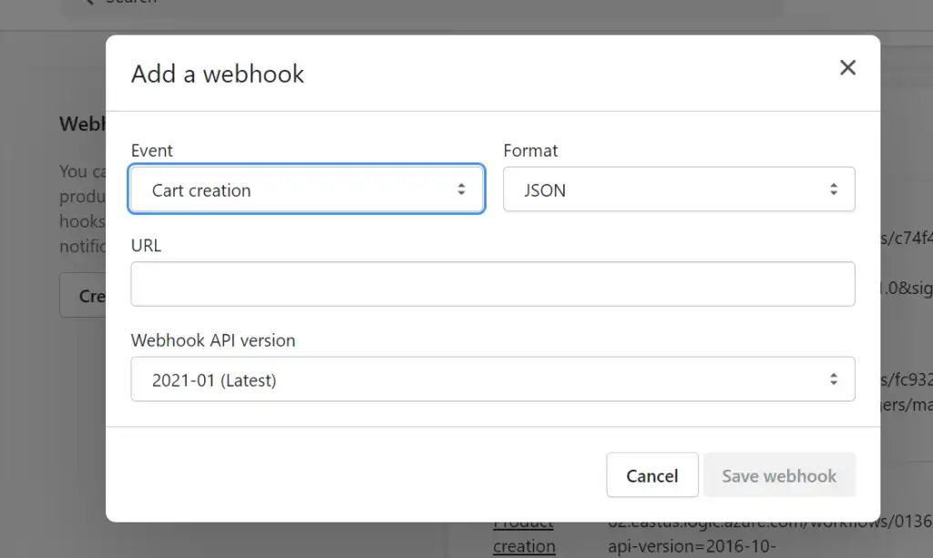 Screen displaying integrated customer data from Shopify into Dynamics 365.