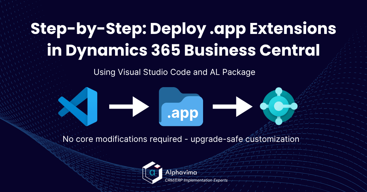 Step-by-Step Guide: Deploying .app Extensions in Dynamics 365 Business Central