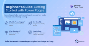 Beginner’s Guide: Getting Started with Power Pages | Low-Code Website Builder