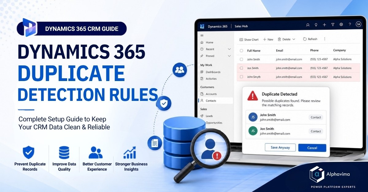 Dynamics 365 Duplicate Detection Rules: Complete Setup Guide