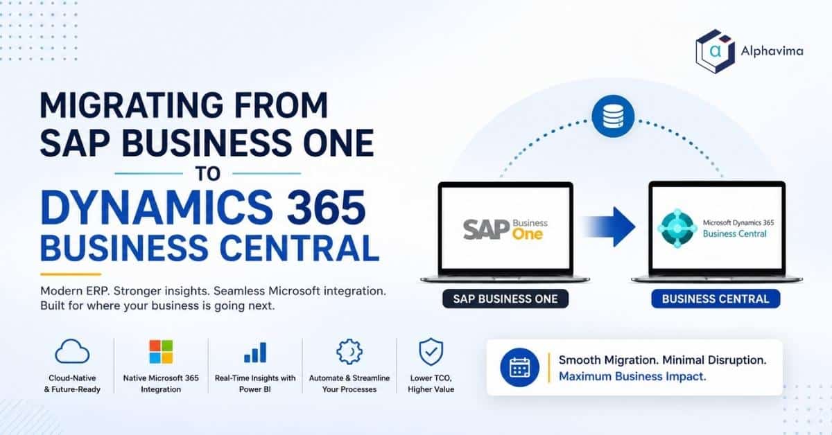 SAP Business One to Dynamics 365 Business Central: Migration Guide